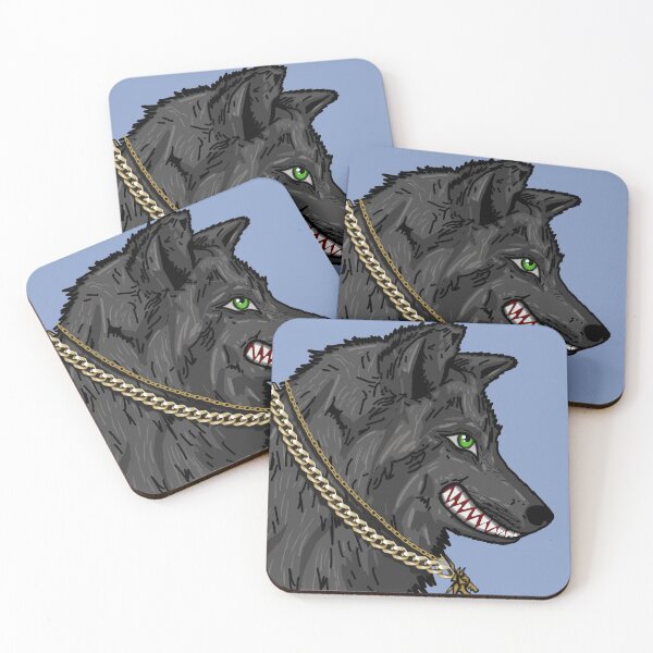 Item preview, Black Wolf in Diamond Chain - Werewolf designed and sold by Twaingrant.