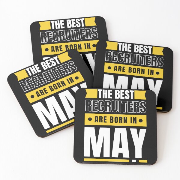 Item preview, The Best Recruiters are born in May Taurus Gemini designed and sold by Recruiter-Love.