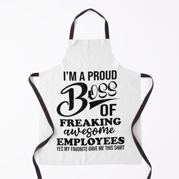 Item preview, I'm A Proud Boss Of Freaking Awesome Employees designed and sold by Big Twelve.