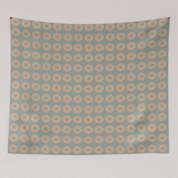 Item preview, Japandi geometric abstract pattern designed and sold by Mirarima.