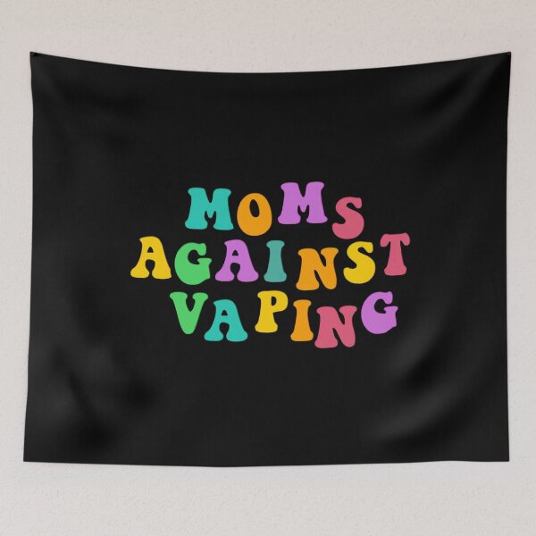 Item preview, moms against vaping  designed and sold by makuncspiy.