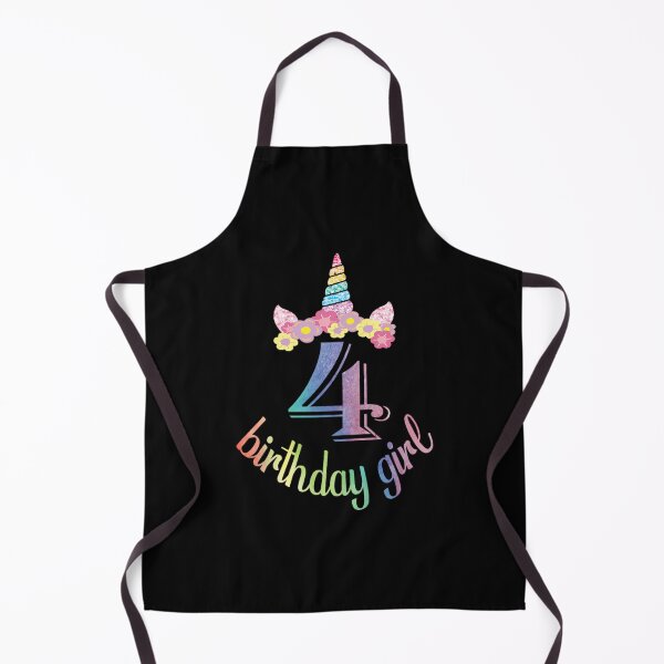 Item preview, 4th birthday girl t 4 years old party gift art grabitees transparent designed and sold by altoryrogaf.