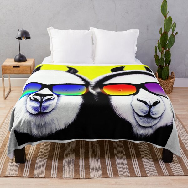 Item preview, Cool panda llamas wearing sunglasses designed and sold by inurey.