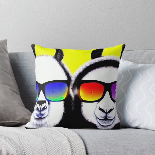Item preview, Cool panda llamas wearing sunglasses designed and sold by inurey.