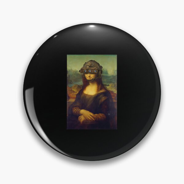 Item preview, Mona Lisa GPNVG Tactical Devgru sticker   designed and sold by makuncspiy.