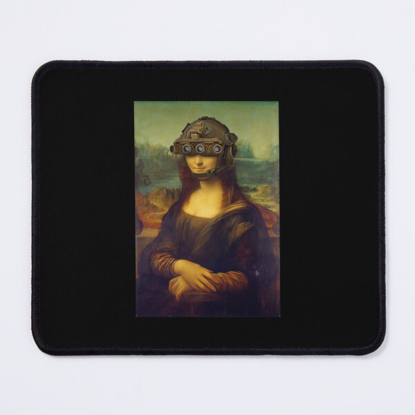 Item preview, Mona Lisa GPNVG Tactical Devgru sticker designed and sold by makuncspiy.