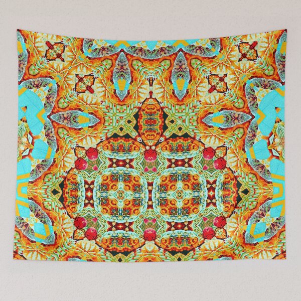 Item preview, HARMONIOUS COCKTAIL OF ARUBA SHELLFISH - UNFORGETTABLE ARUBA CHRISTMAS SOUVENIRS - ARUBAN PARADISE ISLAND ABSTRACT GEOMETRIC PAINTING - ARUBAN ABSTRACT FLAG INSPIRATION - ARUBA ONE HAPPY ISLAND. designed and sold by Ralek.