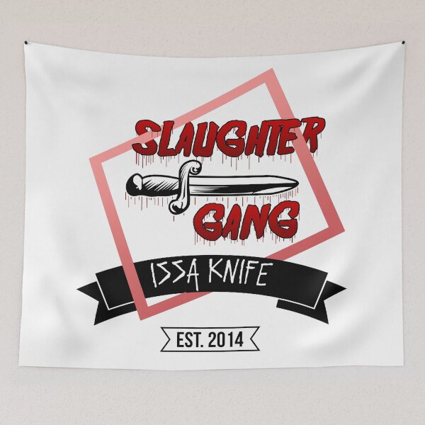Item preview, Slaughter Gang - 21 Savage - Issa Knife designed and sold by shizazzi.