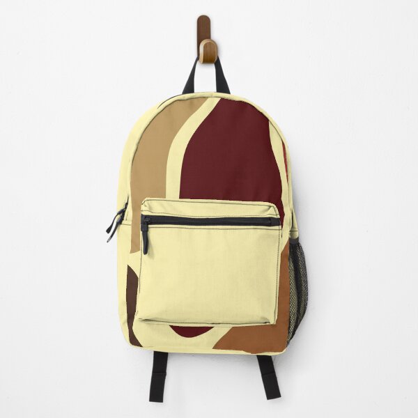 Item preview, Minimal Modern Abstract Shapes Brown Warm Colours Pattern designed and sold by zedonee.