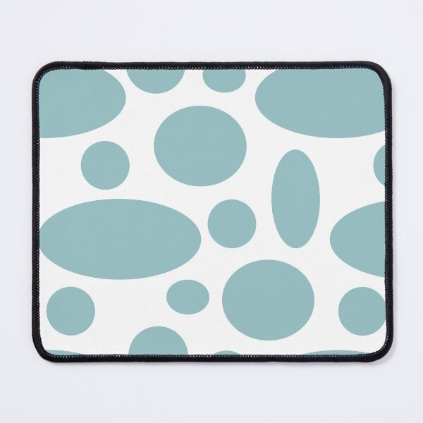 Item preview, Blue Circles and Ovals designed and sold by BeccaJaneDesign.