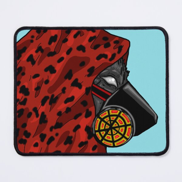 Item preview, Red Riding Wolf in Hoodie & Gas Mask - Digital Art designed and sold by Twaingrant.