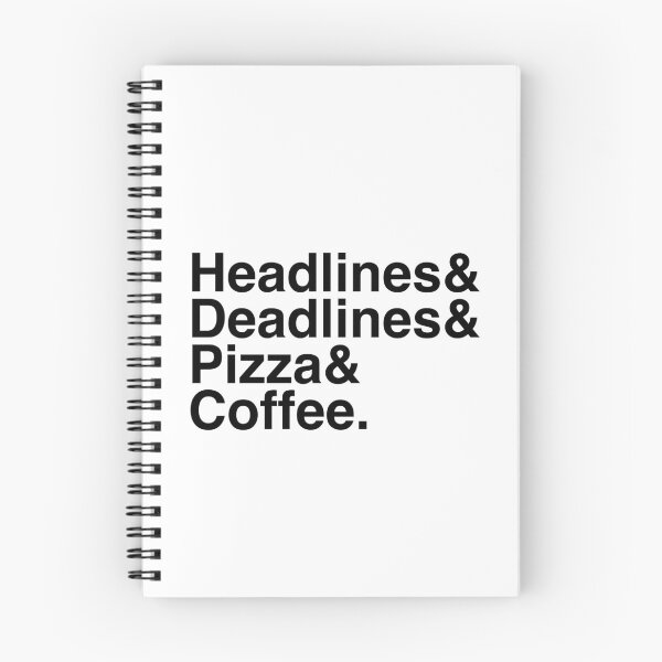 Item preview, Headlines, Deadlines, Pizza, Coffee. designed and sold by MadEDesigns.