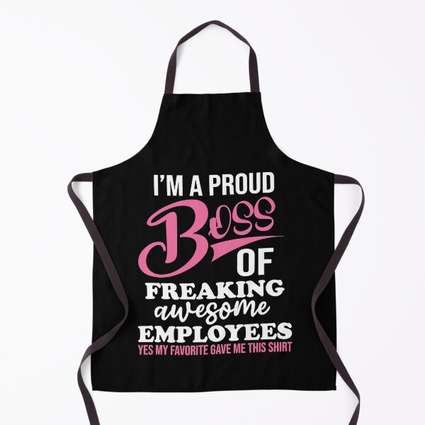 Item preview, I'm A Proud Boss Of Freaking Awesome Employees designed and sold by Big Twelve.