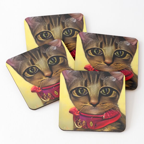 Item preview, vampier cat, portrait #10 designed and sold by supeart.
