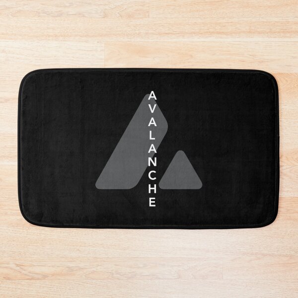 Item preview, Avalanche AVAX Crypto Altcoin - Grey Clean Logo Design designed and sold by CryptoMoods.