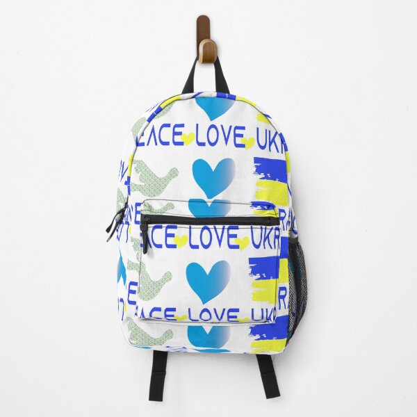 Item preview, Make Peace free love Ukrain t-shirt designed and sold by lookystyle.