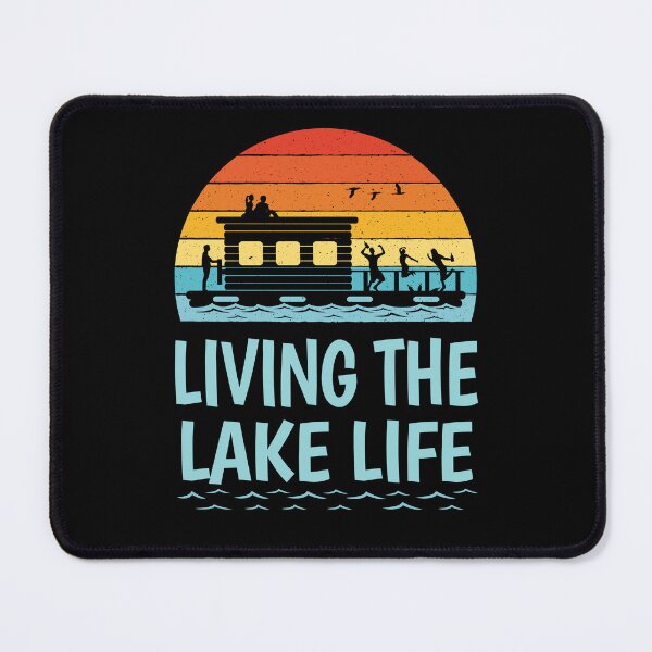 Item preview, Living the Lake Life Houseboat Captain designed and sold by jaygo.