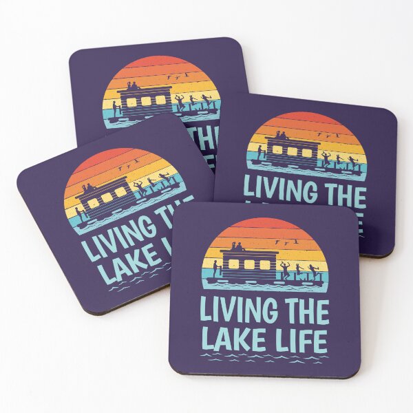Item preview, Living the Lake Life Houseboat Captain designed and sold by jaygo.