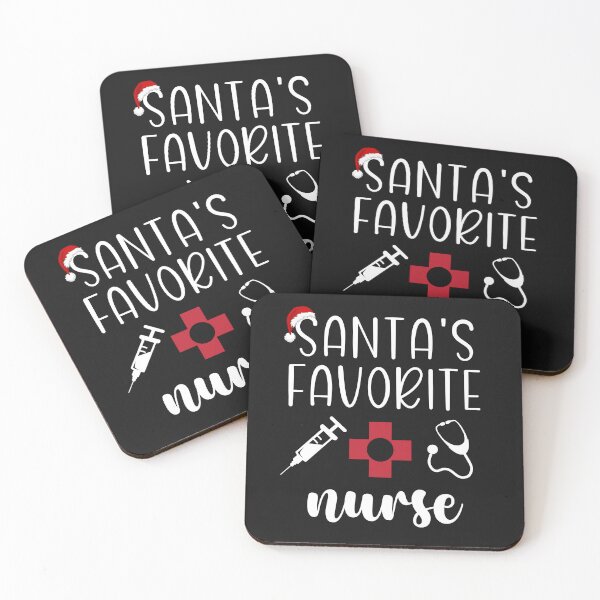 Item preview, Santa's favorite nurse- christmas nurse designed and sold by ninjapineapple.