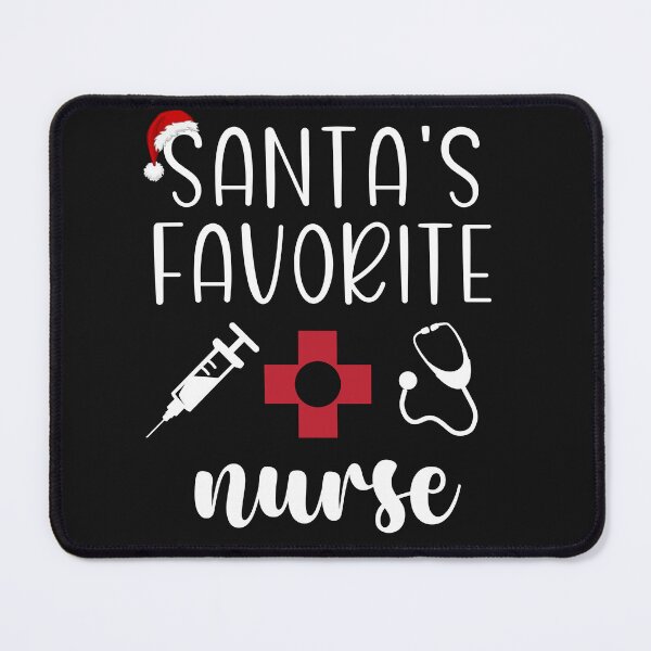 Item preview, Santa's favorite nurse- christmas nurse designed and sold by ninjapineapple.