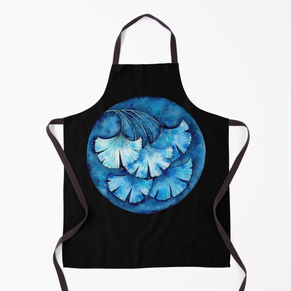 Item preview, blue ginkgo designed and sold by AmethysteCrea.