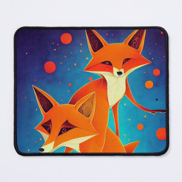 Item preview, orange fox family designed and sold by keyd-studio.