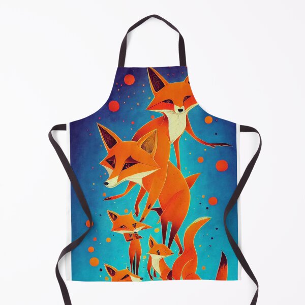 Item preview, orange fox family designed and sold by keyd-studio.