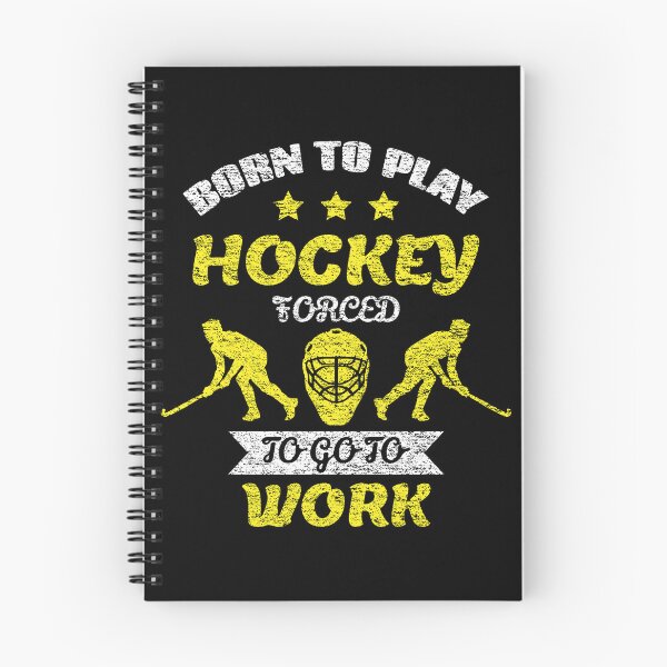 Item preview, Nacido para jugar al hockey Obligado a ir a trabajar designed and sold by backham-design.