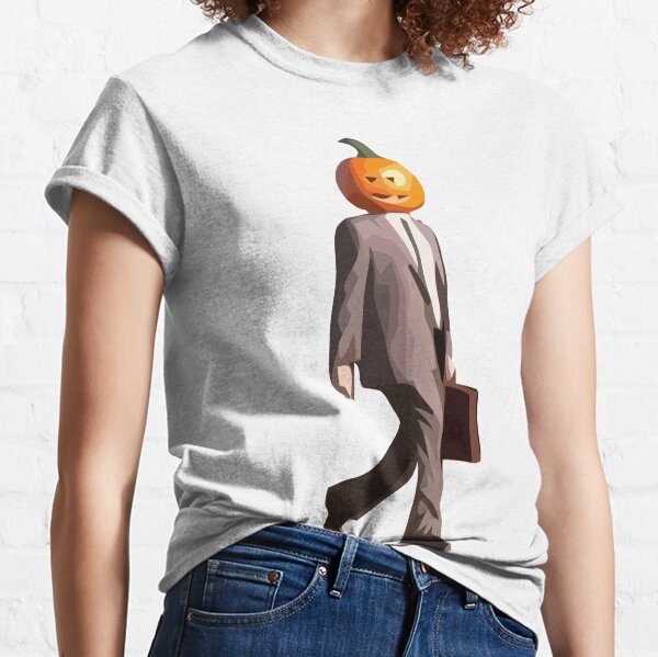 Pumpkin Head Dwight Classic T-Shirt