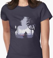 Kylo Ren - Minimal Women's Fitted T-Shirt