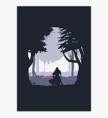 Kylo Ren - Minimal Photographic Print