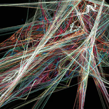Artwork thumbnail, Abstract string pattern by PupilCreative