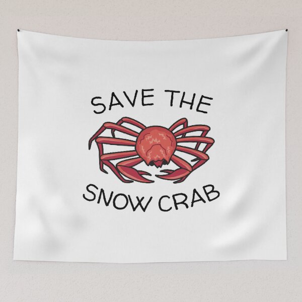 Item preview, Snow Crabs Save the Snow Crab  designed and sold by The Junto Shop.
