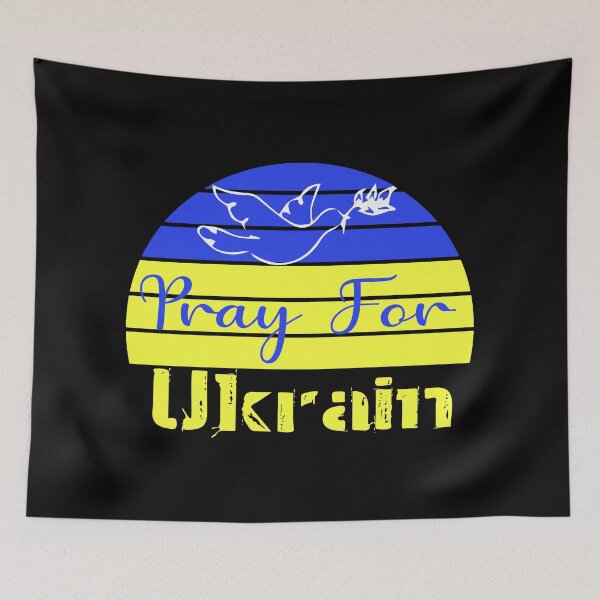 Item preview, pray for ukrain love ukrain t-shirt designed and sold by lookystyle.