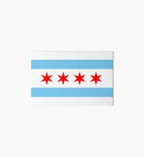 Chicago Flag Art Board