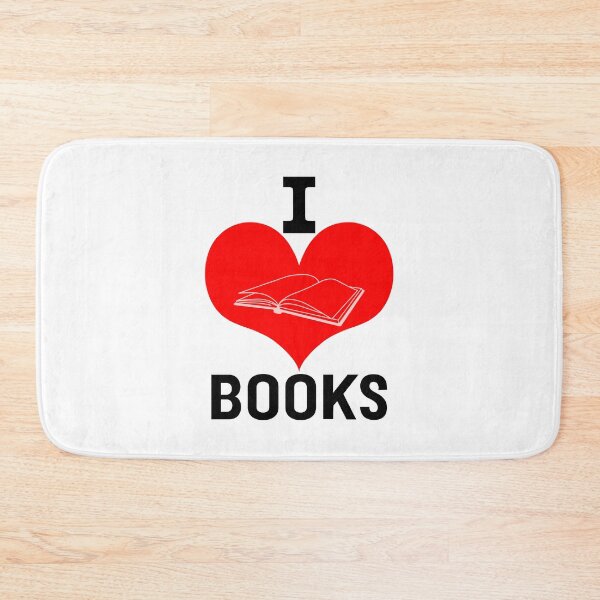 Item preview, find me at the library book lover I Love Books designed and sold by ramwebroom.