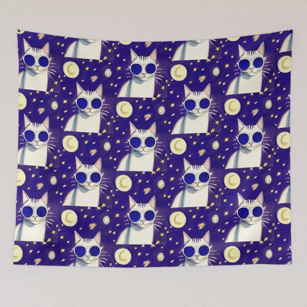 Item preview, Starry Night Cat designed and sold by OlympicsMerch.