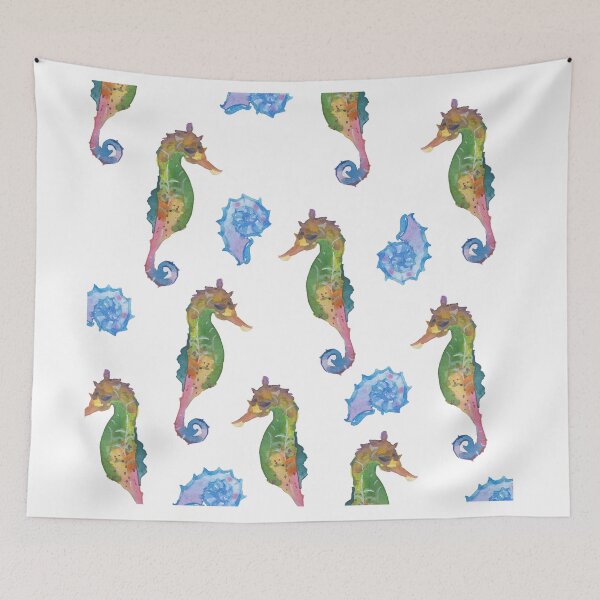 Item preview, Seahorse Pattern designed and sold by TulipArt.
