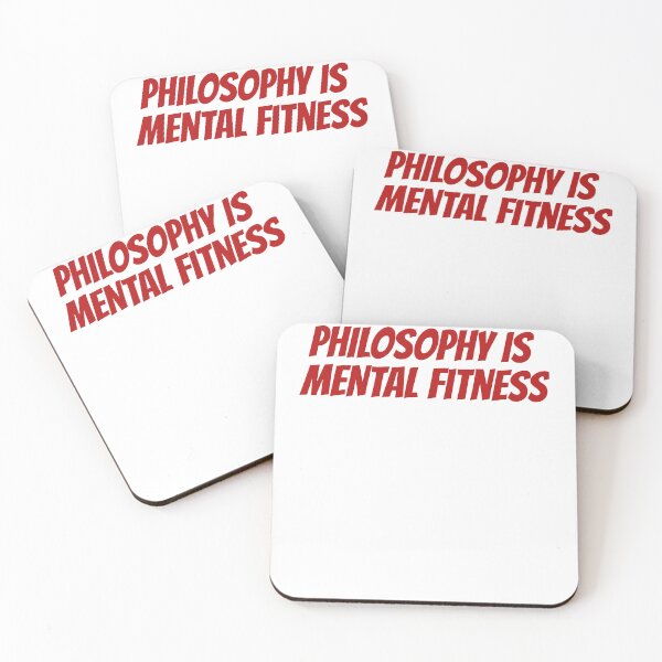 Item preview, Philosophy is Mental Fitness designed and sold by Maindy.