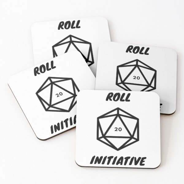 Item preview, roll initiative designed and sold by Mar-Art5.