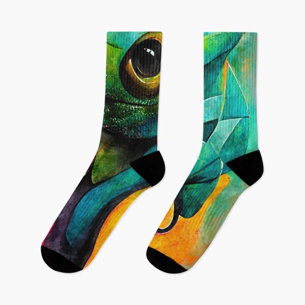 Item preview, Chameleon watercolor painting #chameleon designed and sold by JBJart.