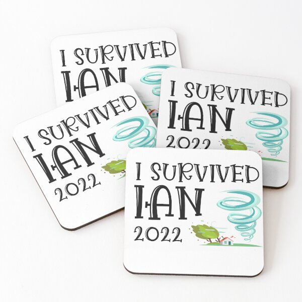 Item preview, I survived Ian hurricane 2022 designed and sold by ClariseDesigns.