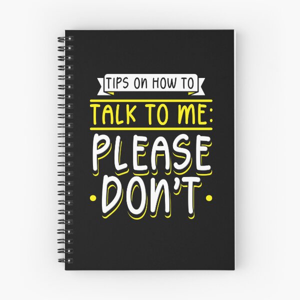 Item preview, Tips On How To Talk To Me Please Don't  designed and sold by Betsytiptoe.