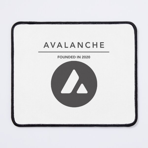 Item preview, Avalanche AVAX Crypto Altcoin - Modern Fashionable Clean Design designed and sold by CryptoMoods.