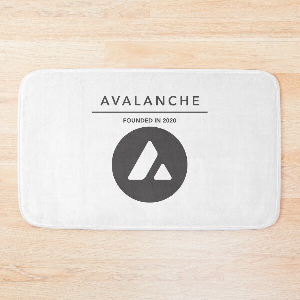Item preview, Avalanche AVAX Crypto Altcoin - Modern Fashionable Clean Design designed and sold by CryptoMoods.