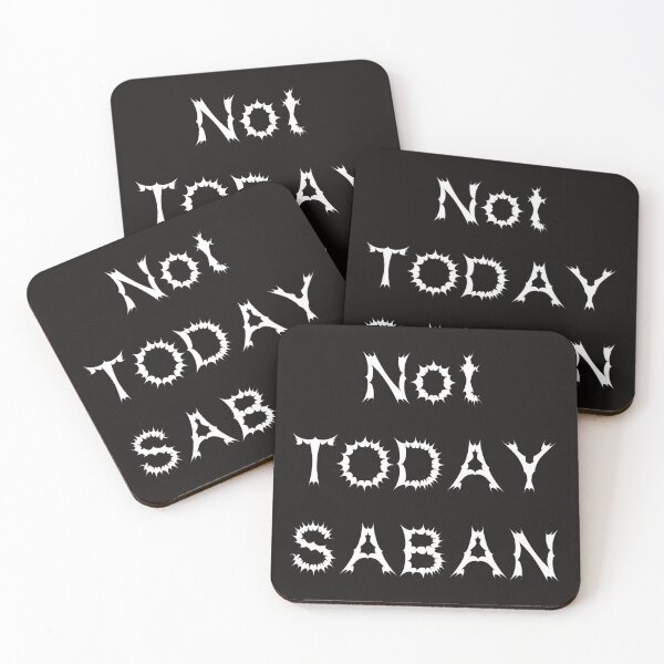 Item preview, Not Today Saban、Funny Football Vintage & Football Game Day Tee designed and sold by Sophistical.