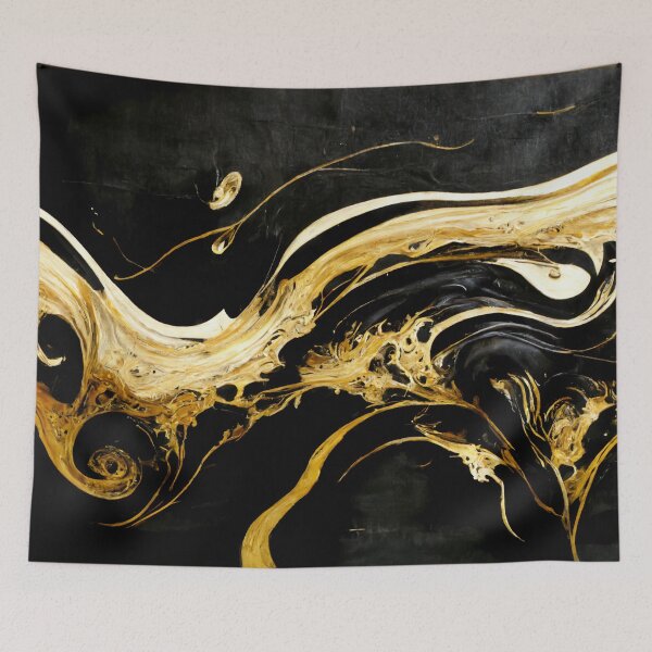 Item preview, Fluid abstract painting designed and sold by flowinglobe.