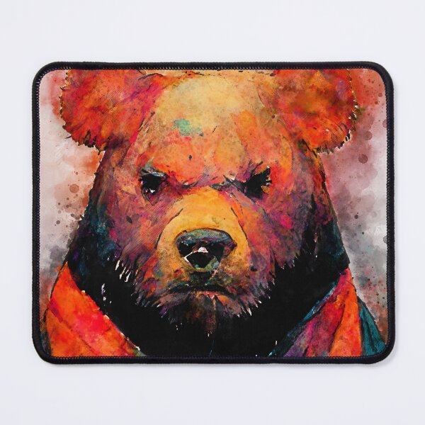 Item preview, Bear Teddy #bear animal watercolor painting designed and sold by JBJart.