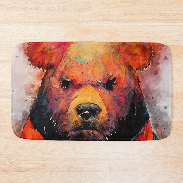 Item preview, Bear Teddy #bear animal watercolor painting designed and sold by JBJart.