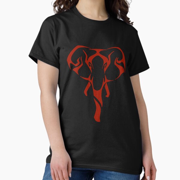 Elephant (Red) Classic T-Shirt